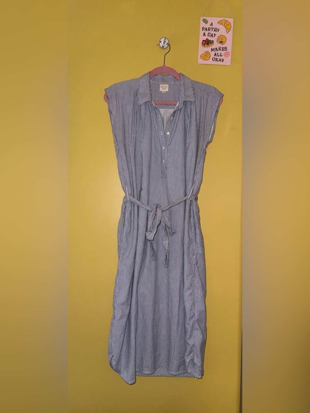Marea by Liz Joy Cotton Shirt Dress - Picture 4 of 4
